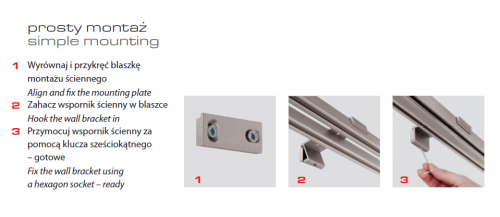 Karnisz aluminiowy Kombiline I pojedynczy
