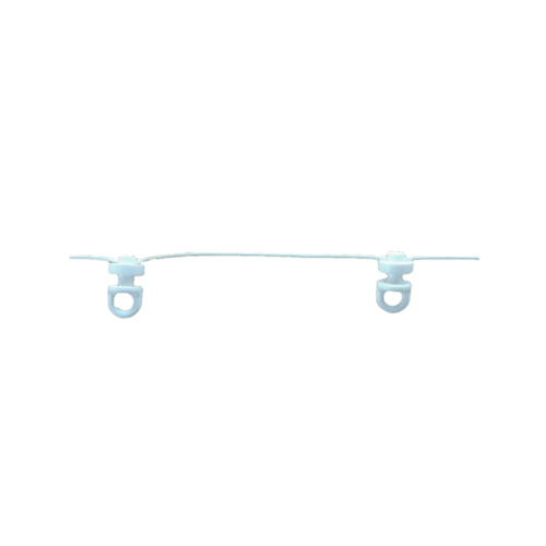 Ślizgacz WAVE 6cm do szyn SIMPLE biały (art. 013)