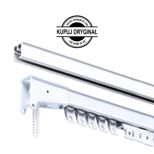 Simple CKS aluminiowa szyna sufitowa z napędem sznurkowym