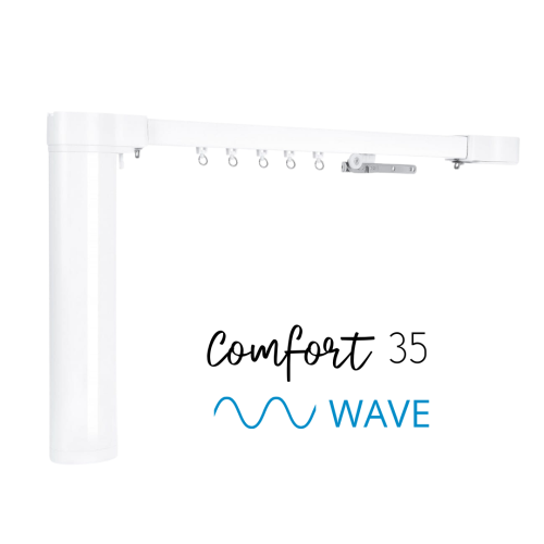 Karnisz elektryczny podstawowy Comfort 35 WAVE