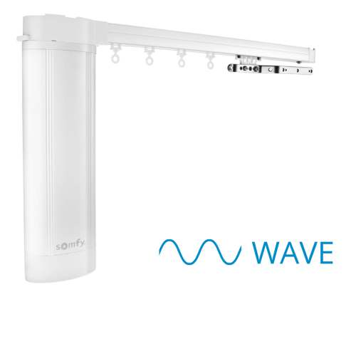 Bateryjny karnisz  z napędem Somfy Movelite Wirefree RTS WAVE 