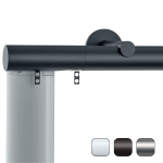 Karnisz elektryczny Büsche 40mm pod silnik Somfy / Motionblinds / Forest