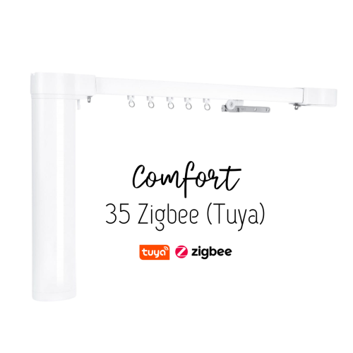 Karnisz elektryczny podstawowy Comfort 35 Zigbee (Tuya)