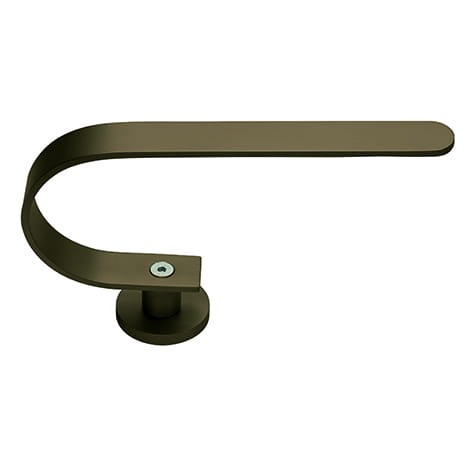 Nowoczesny metalowy uchwyt do zasłon 20x11cm (142010)