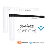 Karnisz elektryczny Comfort 90 WiFi (Tuya) o zwiększonej wytrzymałości