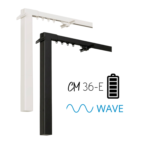 Bateryjny karnisz Eve Motionblinds CM-36-E WAVE (Matter over Thread, Apple HomeKit, SmartThings)
