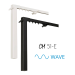 Karnisz elektryczny 24V  Eve Motionblinds CM-51-E WAVE (Matter over Thread, Apple HomeKit, SmartThings)
