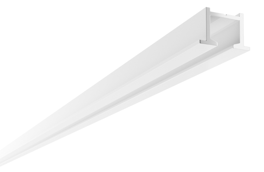 Simple 320 aluminiowa szyna podtynkowa biała