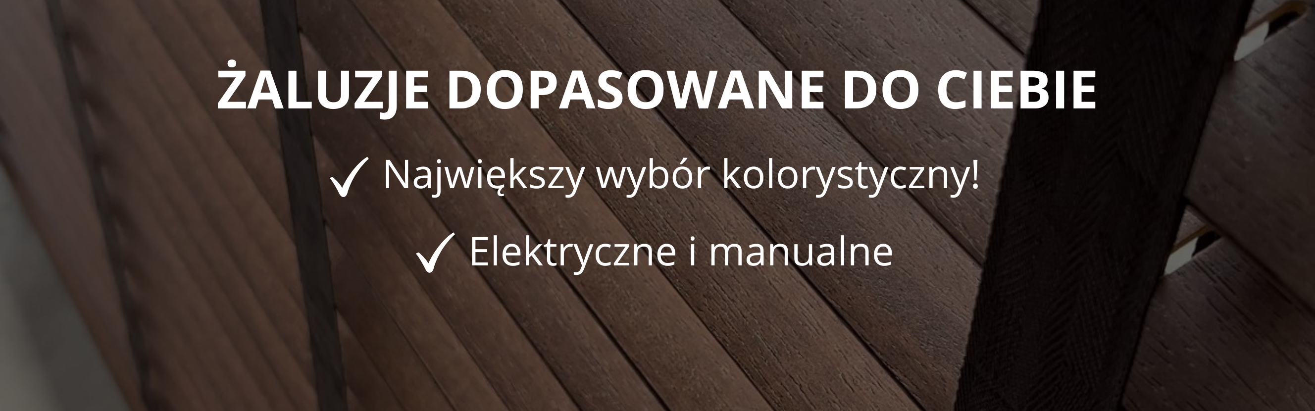 Żaluzje